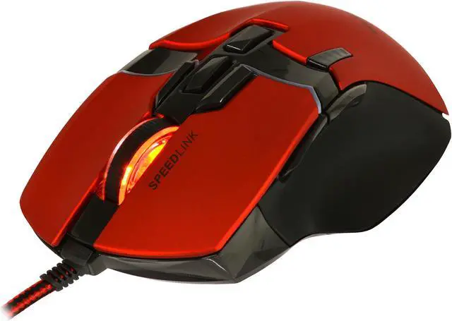 Alt view image 2 of 7 - Speedlink KUDOS Z-9 Gaming Mouse - Red