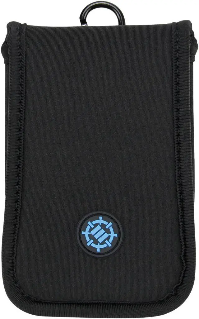 Alt view image 2 of 7 - ENHANCE Gaming Mouse Travel Case - Features Protective Neoprene Construction, Cable Storage and Carrying Carabiner