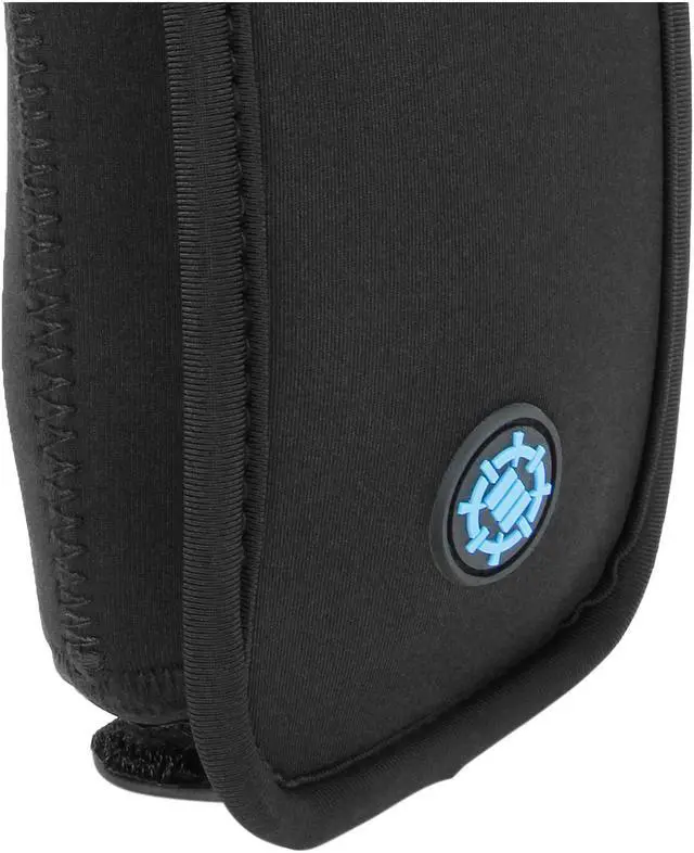 Alt view image 7 of 7 - ENHANCE Gaming Mouse Travel Case - Features Protective Neoprene Construction, Cable Storage and Carrying Carabiner