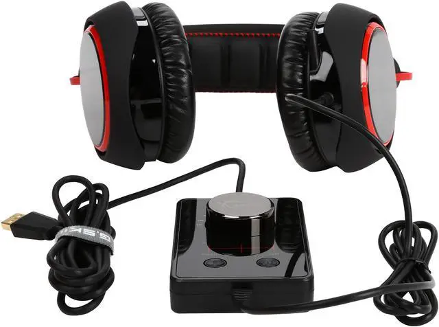 Alt view image 7 of 8 - G.SKILL RIPJAWS SR910 Real 7.1 Surround Sound USB Gaming Headset