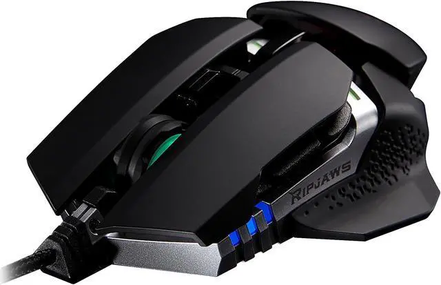 Alt view image 3 of 7 - G.SKILL RIPJAWS MX780 USB Wired RGB Laser Gaming Mouse