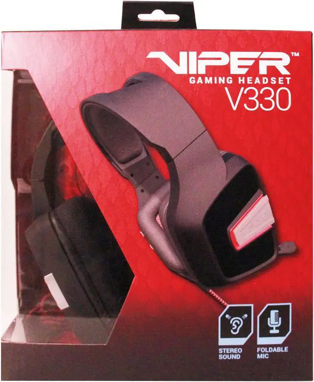 Alt view image 9 of 12 - Patriot Viper Gaming V330 Closed Back High Definition Stereo Gaming Headset