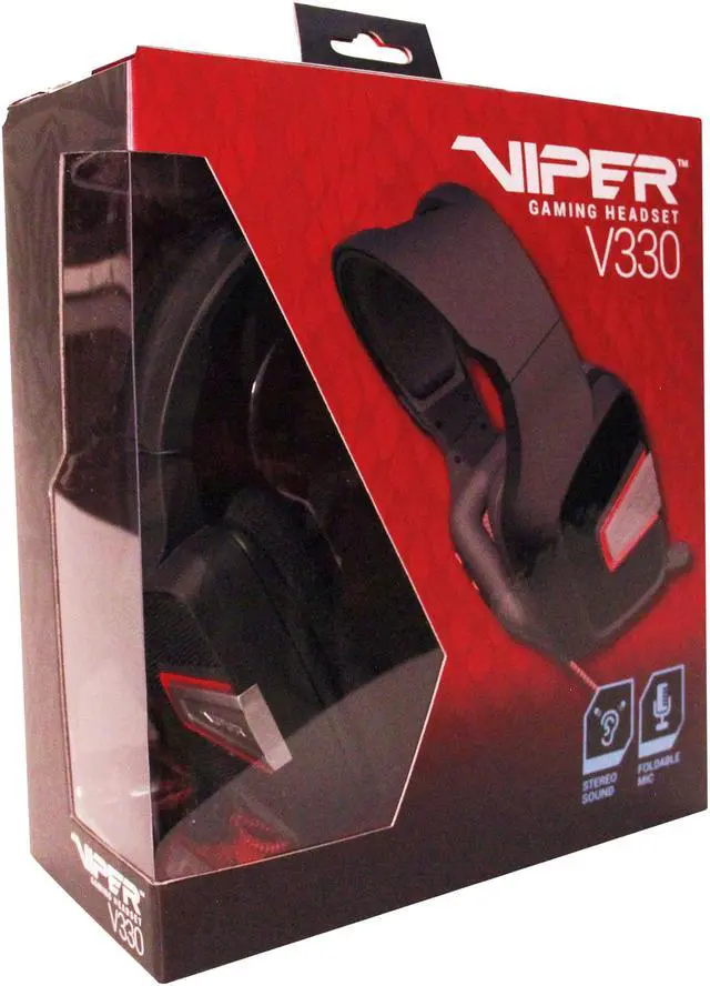 Alt view image 10 of 12 - Patriot Viper Gaming V330 Closed Back High Definition Stereo Gaming Headset