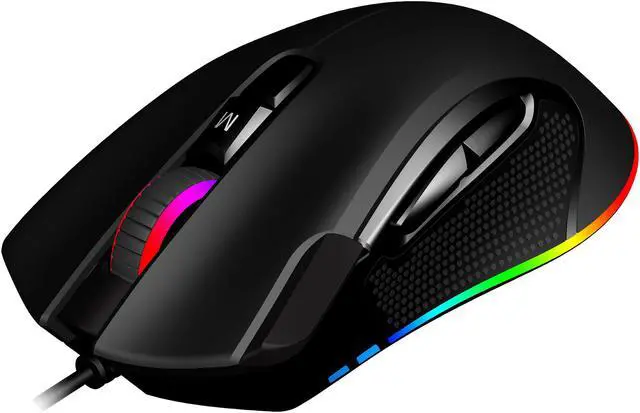 Alt view image 4 of 6 - Patriot Viper V551 Full RGB Optical Gaming Mouse 12,000 DPI, 7 Programmable Macro Keys