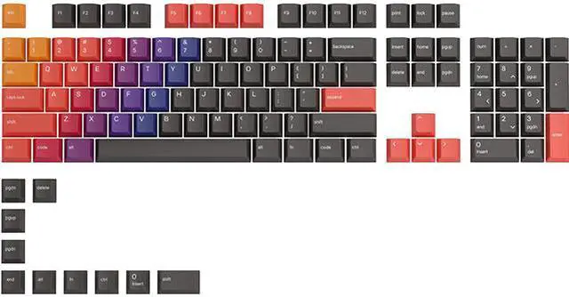 Main image of Glorious GPBT Celestial Series Keycaps - Fire (GLO-KC-GPBT-CF)