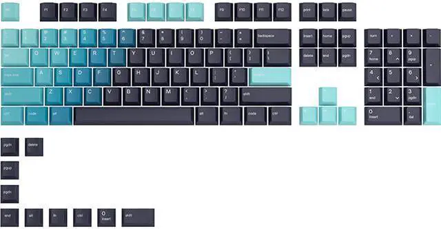 Main image of Glorious GPBT Celestial Series Keycaps - Ice (GLO-KC-GPBT-CI)