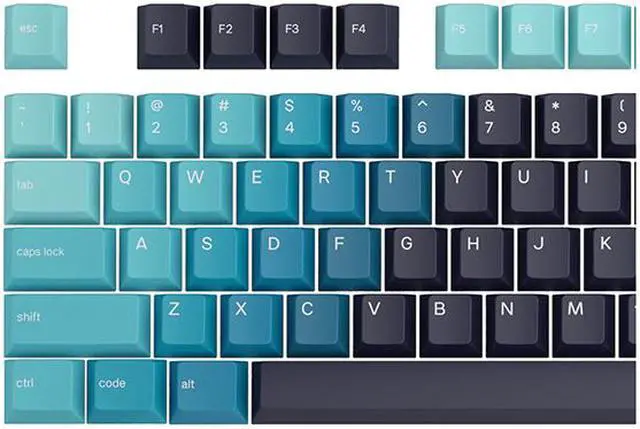 Alt view image 2 of 2 - Glorious GPBT Celestial Series Keycaps - Ice (GLO-KC-GPBT-CI)