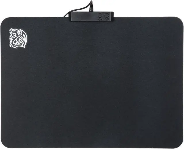 Alt view image 2 of 5 - Thermaltake Tt eSports Draconem RGB Gaming Mouse Pad - Cloth Edition