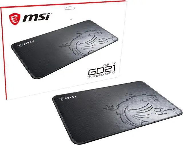 Alt view image 6 of 7 - MSI AGILITY GD21 Gaming Mouse Pad
