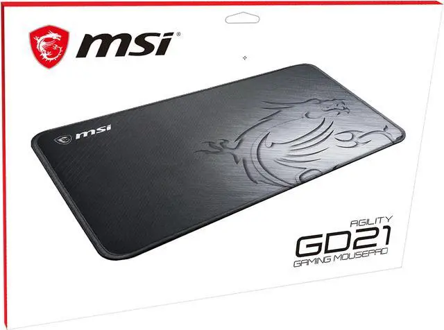 Alt view image 7 of 7 - MSI AGILITY GD21 Gaming Mouse Pad