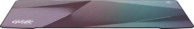 Alt view image 2 of 10 - MSI Gaming XXL Ultra-Smooth Silk Low-Friction relective Surface Non-Slip Natural Rubber Base 3mm Thick Gaming Mouse Pad (Agility GD72 Gleam Edition)