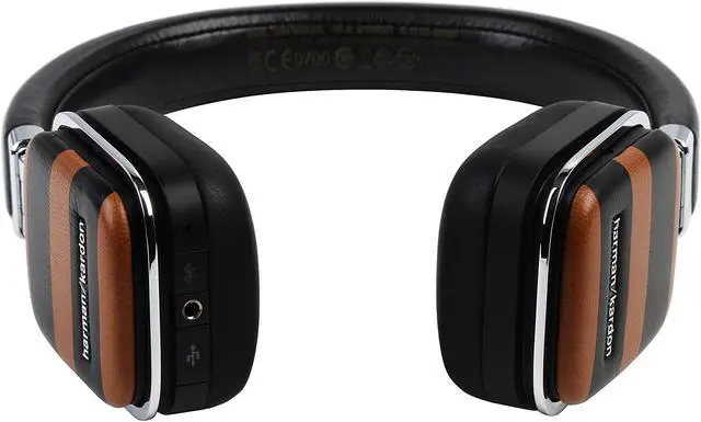 Alt view image 7 of 7 - Harman Kardon Soho Wireless COACH Limited Edition Bluetooth Wireless On-Ear Headphones - Brown/Black
