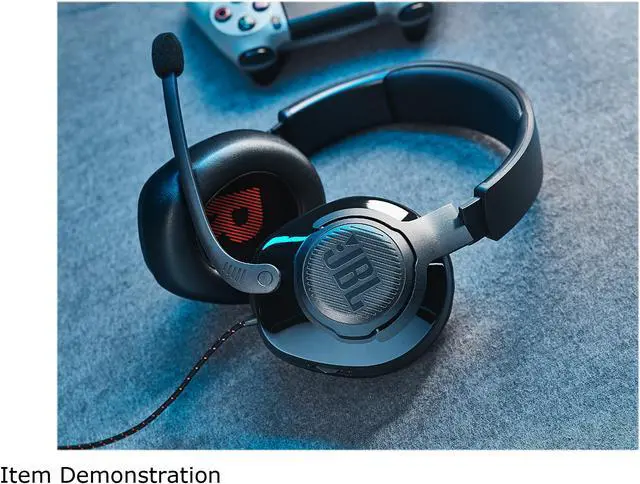Alt view image 6 of 7 - JBL QUANTUM 300 Circumaural Gaming Headset, Black