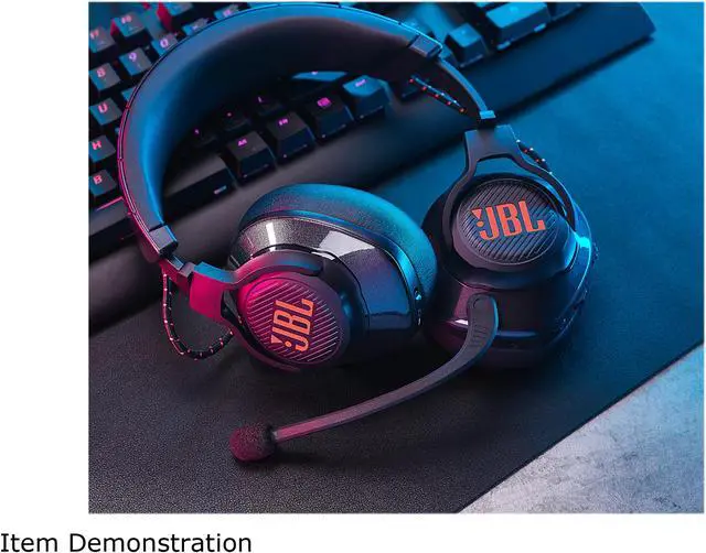 Alt view image 7 of 8 - JBL QUANTUM 600 USB Connector Circumaural Gaming Headset, Black