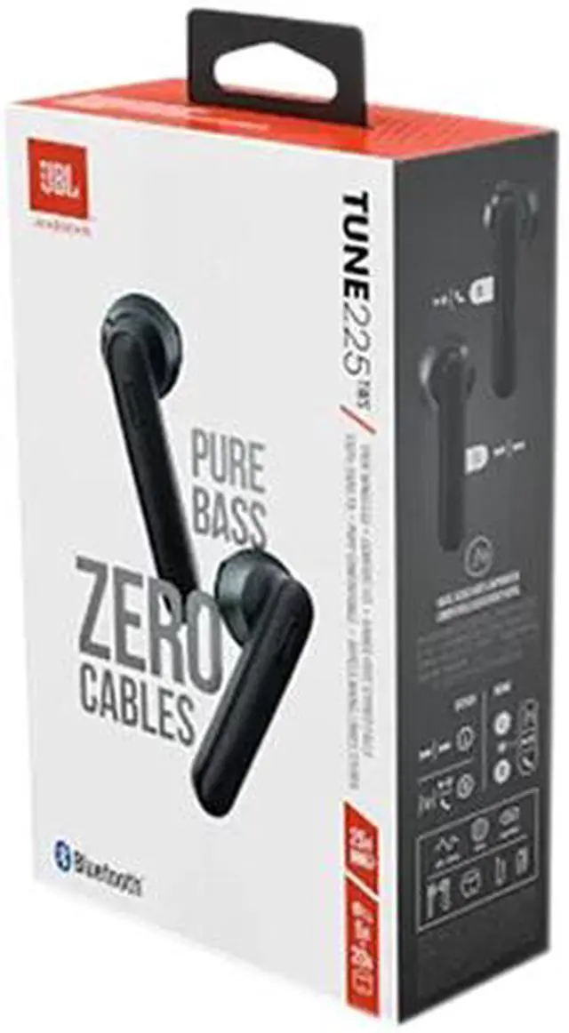 Alt view image 9 of 9 - JBL TUNE 225TWS True Wireless Earphones Headphone - Black
