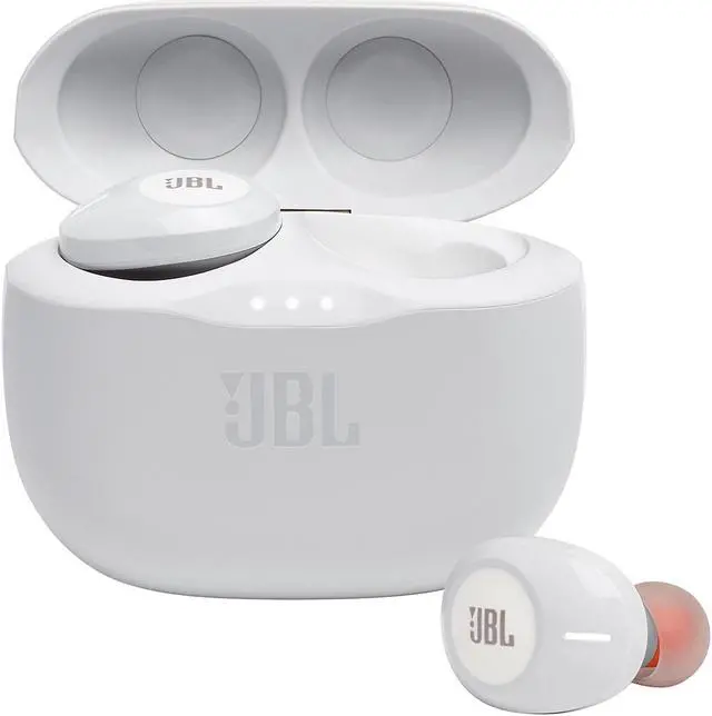 Alt view image 2 of 2 - JBL Tune 125TWS True Wireless In-Ear Headphones - White