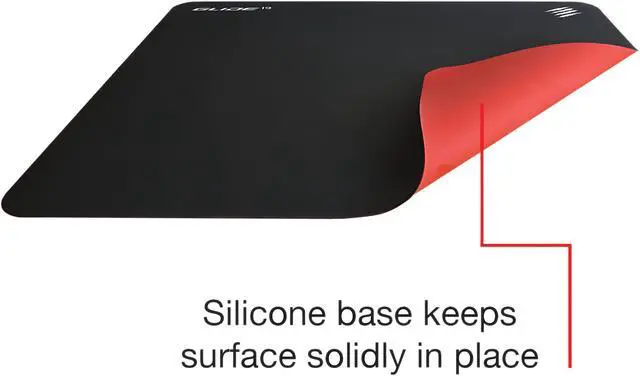 Alt view image 5 of 6 - MAD CATZ G.L.I.D.E. 19 Gaming Surface Water Resistant Mouse Pad