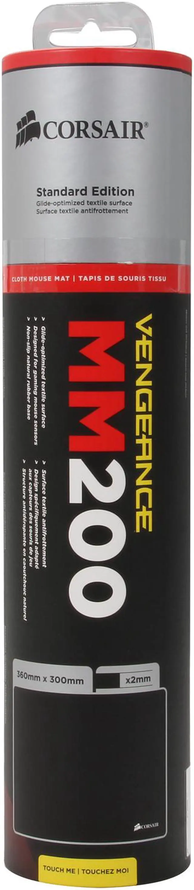 Alt view image 3 of 3 - Corsair Vengeance MM200 CH-9000013-WW Standard Gaming Mouse Mat