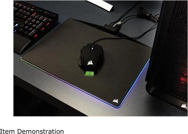 Alt view image 17 of 20 - Corsair Gaming MM800 RGB Polaris Mouse Pad