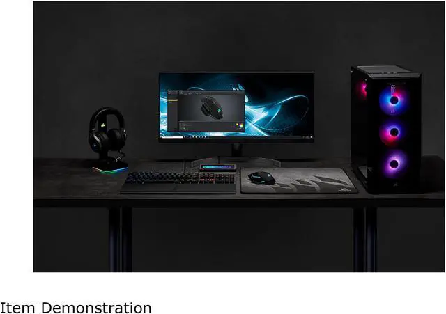 Alt view image 11 of 12 - Corsair iCUE NEXUS Companion Touch Screen – 5” Diagonal Screen – 6 Programmable Virtual Macro Buttons – Live System Readouts – iCUE-compatible Device Control – Connect to Keyboard or Standalone Base