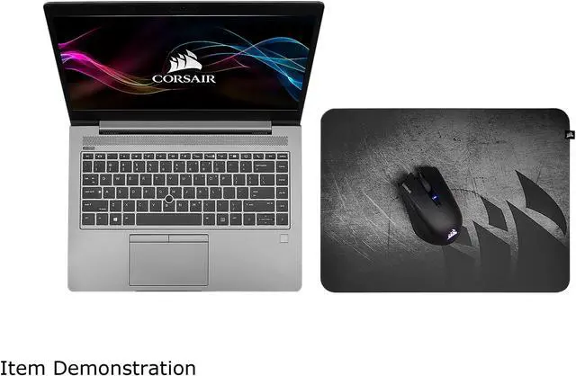 Alt view image 9 of 10 - Corsair MM150 CH-9421591-WW Ultra-Thin Gaming Mouse Pad, Medium