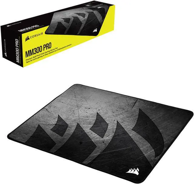 Alt view image 8 of 8 - Corsair MM300 PRO CH-9413631-WW Premium Spill-Proof Cloth Gaming Mouse Pad - Medium