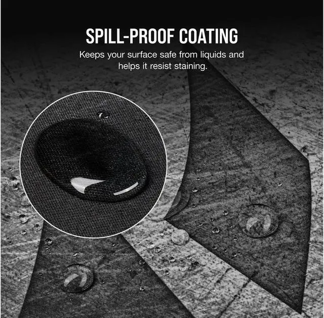 Alt view image 3 of 8 - Corsair MM350 PRO CH-9413771-WW Premium Spill-Proof Cloth Gaming Mouse Pad - Extended XL
