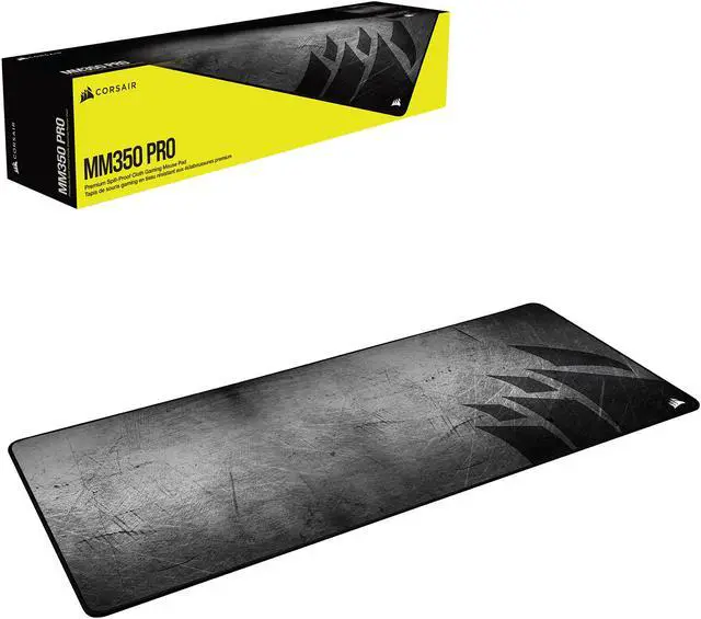 Alt view image 8 of 8 - Corsair MM350 PRO CH-9413771-WW Premium Spill-Proof Cloth Gaming Mouse Pad - Extended XL