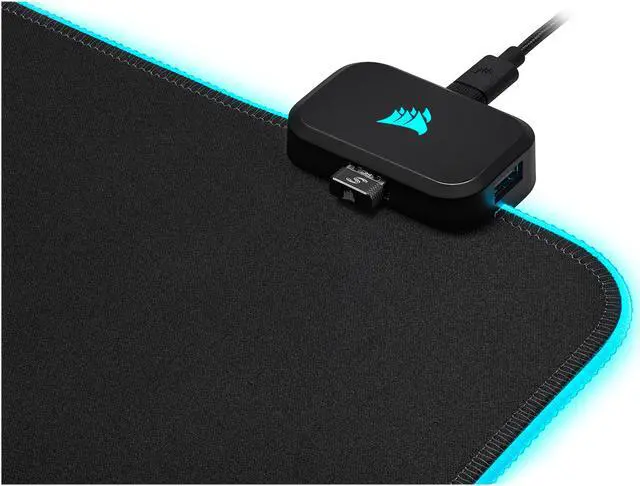Alt view image 5 of 20 - Corsair MM700 RGB CH-9417070-WW Extended Cloth Gaming Mouse Pad