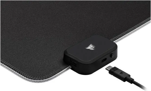 Alt view image 8 of 20 - Corsair MM700 RGB CH-9417070-WW Extended Cloth Gaming Mouse Pad