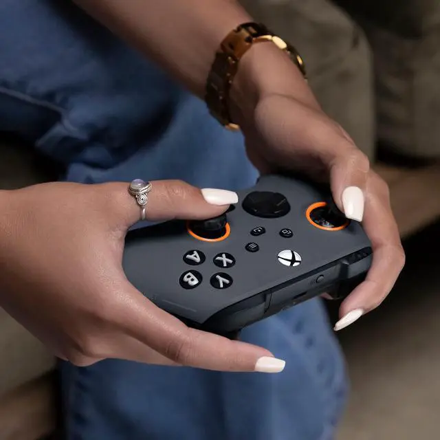 Alt view image 5 of 6 - SCUF Instinct Pro Custom Wireless Performance Controller for Xbox Series X|S, Xbox One, PC, and Mobile - Steel Gray