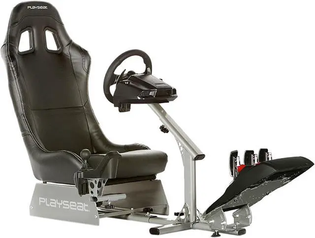 Alt view image 2 of 10 - PLAYSEAT Evolution-M (Black) Esports Racing Simulator Chair