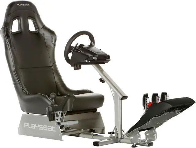 Alt view image 4 of 10 - PLAYSEAT Evolution-M (Black) Esports Racing Simulator Chair