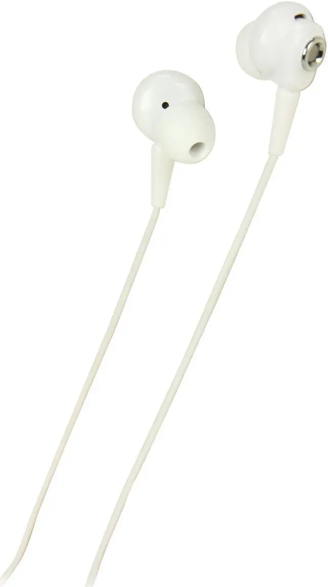 Alt view image 2 of 6 - Digital Silence White Stereo Digital Ambient Noise Cancelling Earphone with Microphone DS-321D