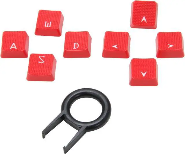Alt view image 2 of 3 - AZiO ACC222 Levetron Rubberized Gaming Replacement Keys (for Cherry Switches)