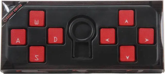 Alt view image 3 of 3 - AZiO ACC222 Levetron Rubberized Gaming Replacement Keys (for Cherry Switches)