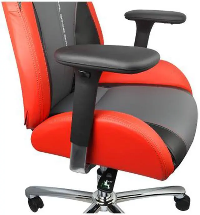 Alt view image 4 of 4 - E-Blue PC - Gaming Chair - Cobra-X Gaming Chair-RED