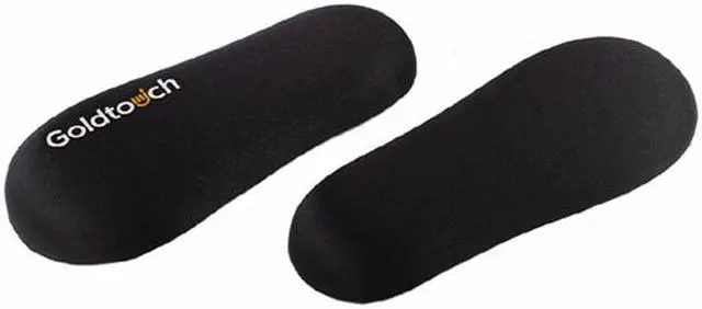 Main image of Goldtouch GT7-0017 Black Gel Filled Palm Supports by Ergoguys