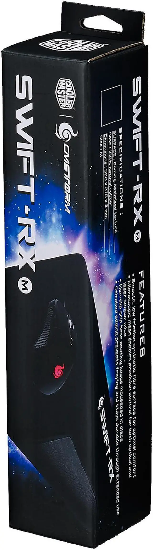 Alt view image 3 of 3 - Cooler Master Swift-RX M gaming mousepad for gaming enthusiasts