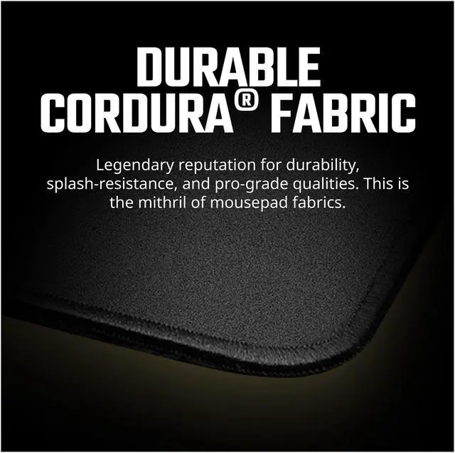 Alt view image 8 of 9 - Cooler Master MP511 XXL Gaming Mouse Pad with Splash-Resistant and Durable Cordura Fabric