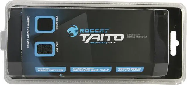 Alt view image 4 of 4 - ROCCAT ROC-13-053 Taito Mini-Size 3mm - Shiny Black Gaming Mousepad