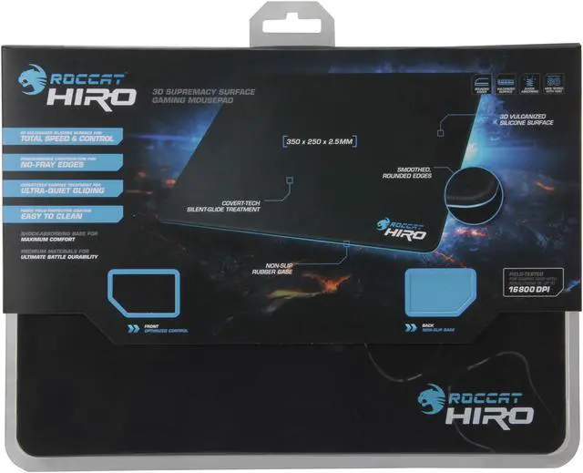 Alt view image 4 of 4 - ROCCAT Hiro 3D Supremacy Surface Gaming Mousepad