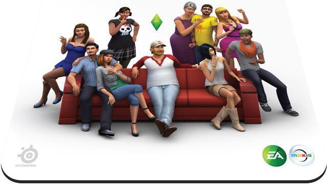 Main image of SteelSeries 67292 QcK Sims 4 Edition Mouse Pad