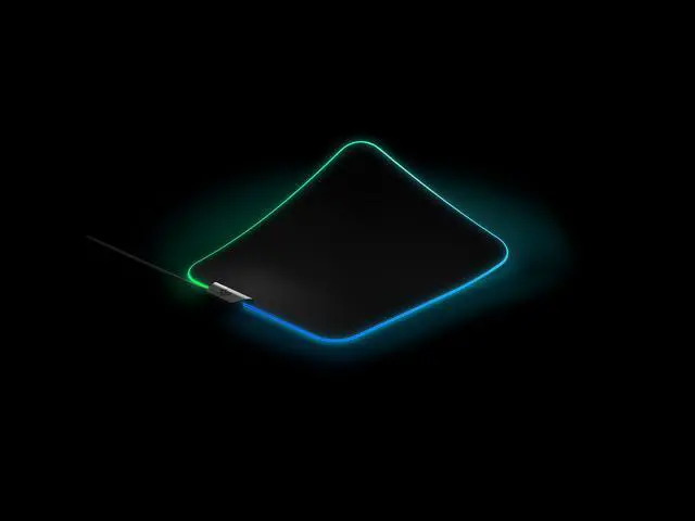Alt view image 2 of 6 - SteelSeries SteelSeries QcK Prism Cloth 63825 Mouse Pad