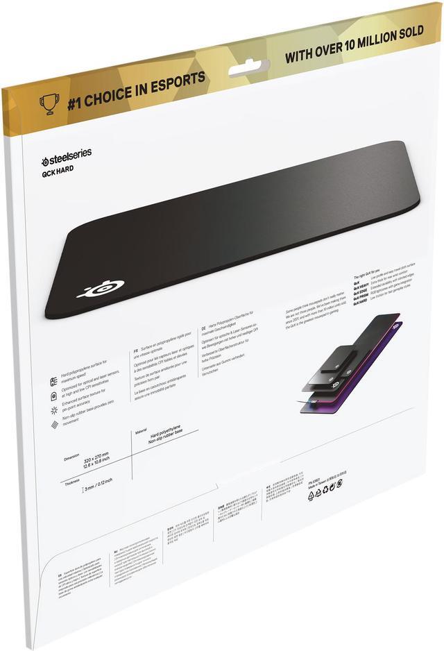 Alt view image 5 of 5 - SteelSeries QCK HARD Gaming Mouse Pad (63821)