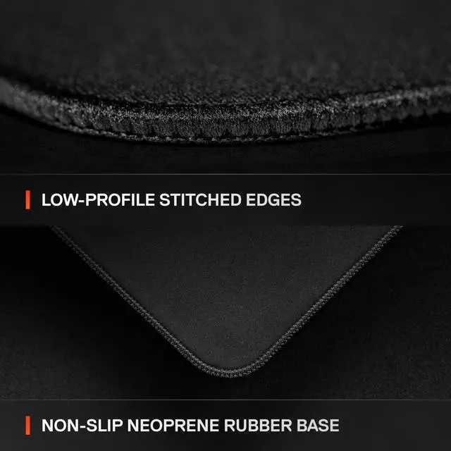 Alt view image 8 of 14 - SteelSeries QcK Performance L - Balance Mouse Mat