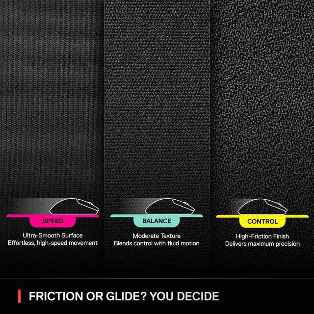 Alt view image 11 of 14 - SteelSeries QcK Speed XL Mouse Mat