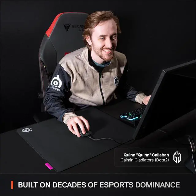 Alt view image 13 of 14 - SteelSeries QcK Speed XL Mouse Mat