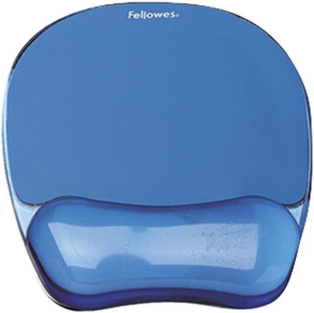 Fellowes Gel Mouse Pad with Wrist Support Blue