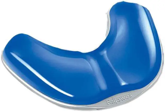 Main image of Fellowes 9180601 Blue Gliding Palm Support
